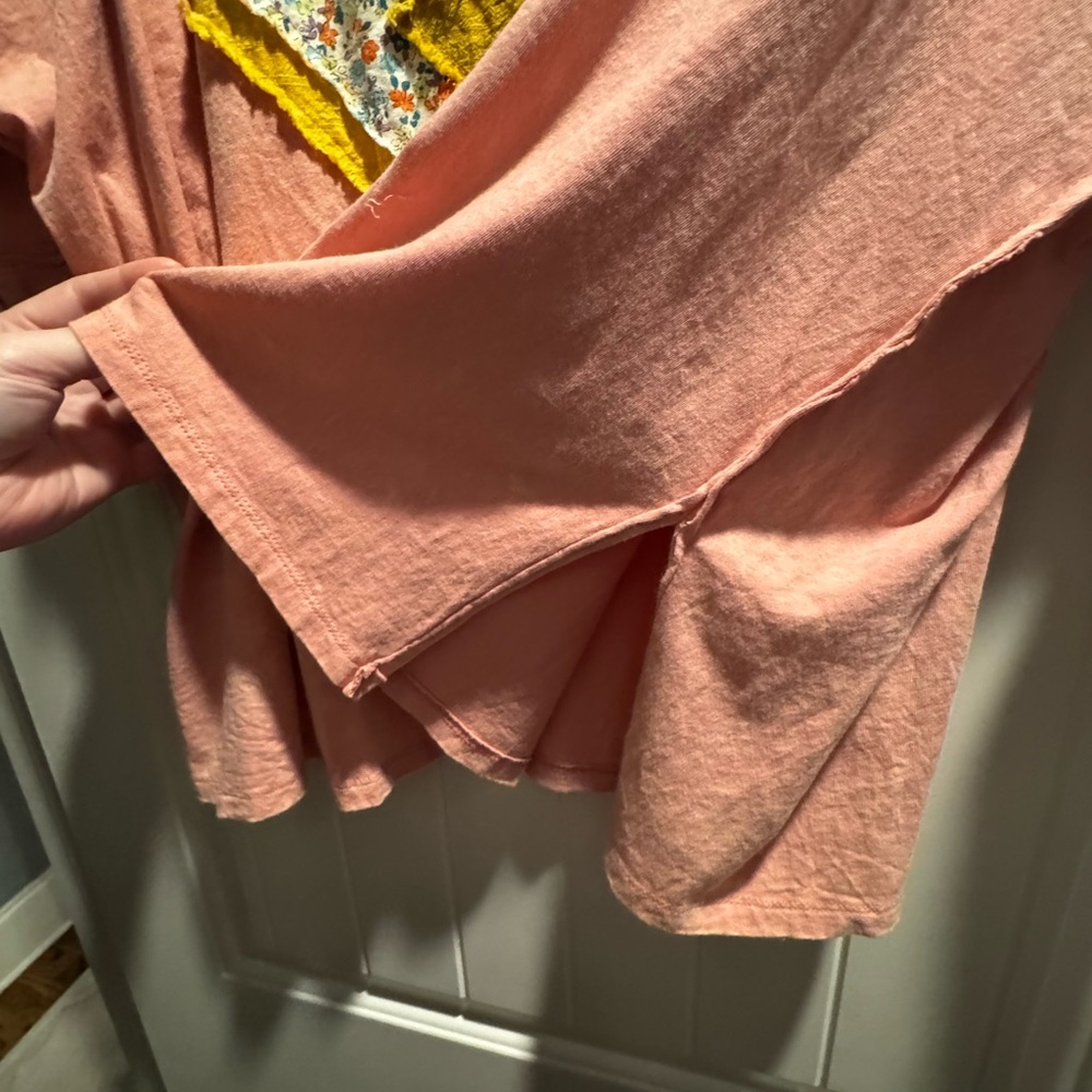easel Pink Top with Yellow Star Appliqué - Picture 3 of 7